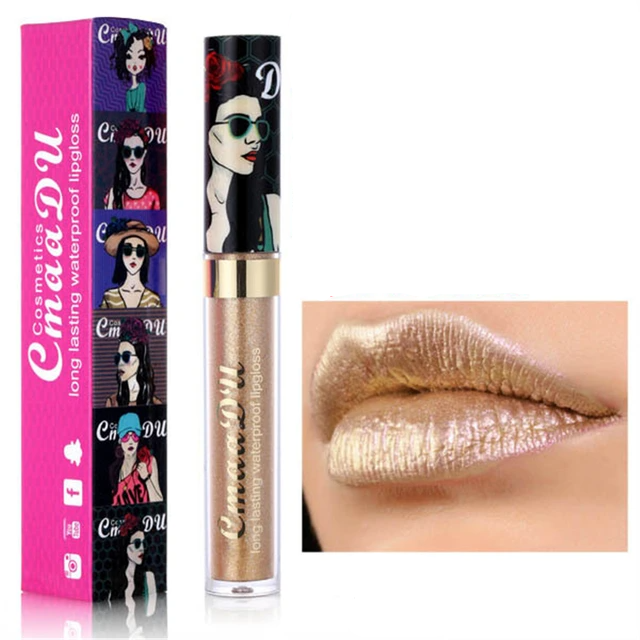 Glam & Wacky! Shimmer lip gloss - Colour : Light copper