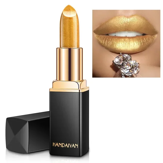 Luxury Shimmer Lipstick - Colour - Gold