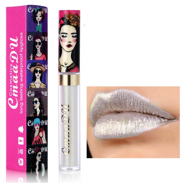 Glam & Wacky! Shimmer lip gloss - Colour: Silver