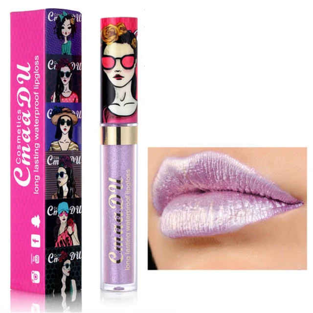 Glam & Wacky! Shimmer lip gloss - Colour: Light purple